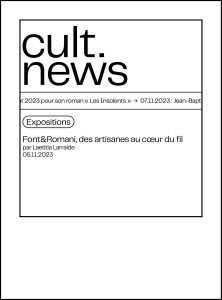 Leatitia Larralde nous offre un beau portrait suite à notre rencontre sur le Salon du Patrimoine.